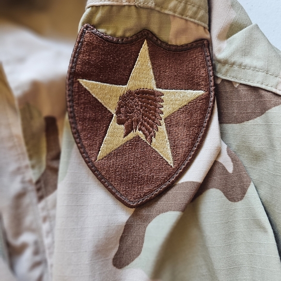 U.S. Army Desert Camouflage Battle Dress Uniform Coat Vintage 1990s - Picture 12 of 15